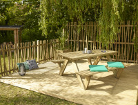 Picknicktisch Pika 168x151x68 cm Picknicktisch Pika 168x151x68 cm