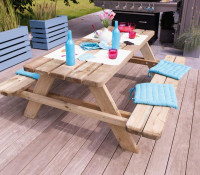 Picknicktisch Matisse 300x166x74 cm Picknicktisch Matisse 300x166x74 cm